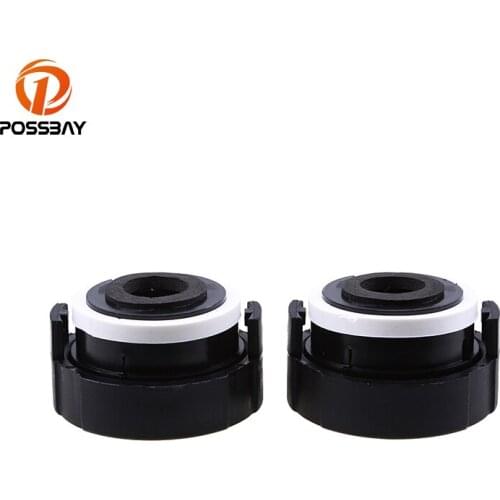 POSSBAY H7 HID Bulbs Holders Adapters for BMW E46 3 Series Headlight Adaptor Base H7 Headlamp Bulb Socket Adapter Holder