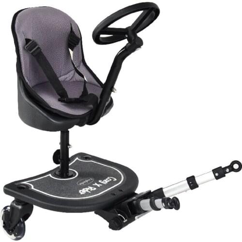 Two-Born Artifact Second Child Helper Baby Stroller Auxiliary Pedal Buggy Board Plus Trailer For Baby Pram Carriage Cozy Rider