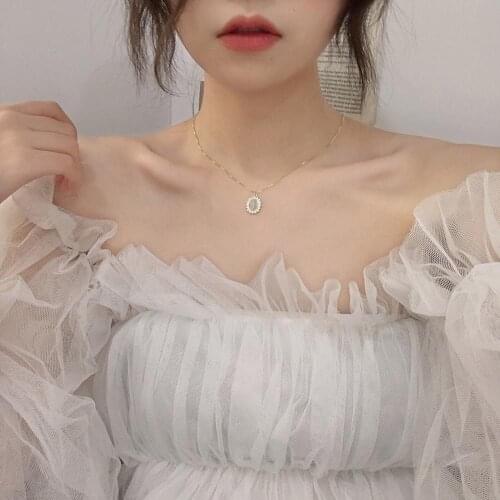 Elegant Exquisite Moonlight Cats Eye Fashion Pendants Necklaces & Pendants For Women Fine Jewelry Collares Jewelry Gift