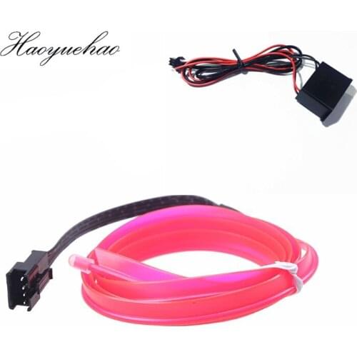 Haoyuehao 5M Led cold light clamp atmosphere lamp with car inside no modification of the atmosphere light bar hair light