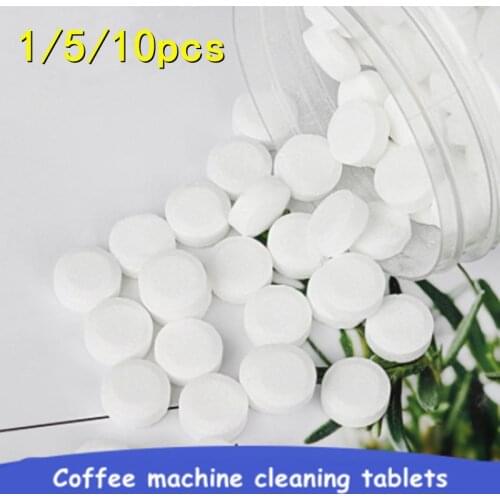 10/5/1pc Espresso Coffee Machine CleanTablet Effervescent Tablet Descaling Agent Kitchen Accessories Household Cleaning Product