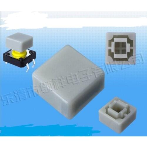 A39 Key cap square Inner diameter 3.9*3.9 The key cap fits 12*12 square head light touch switch 3.9X3.9