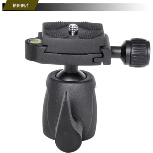 Mini 360 Angle Panoramic Rotation 1/4" 3/8" Tripod Ball Head Tripod Ballhead For Canon For Nikon For Sony DSLR Camera