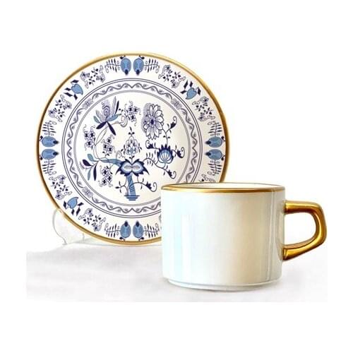 Asaf Tea Cup Set 12 Pieces Blue