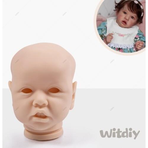 Witdiy lifelike kit 22 Inch Reborn kits unpainted reborn kit reborn baby kit unpainted doll Blank kit newborn bebe kit