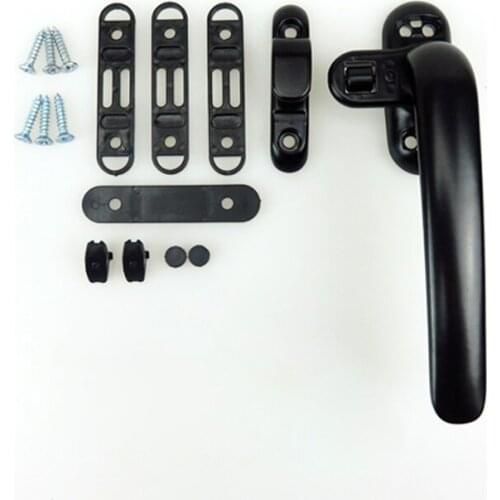 White / Black / Replacement UPVC Cockspur Window Handles Left Hand Zinc Alloy Window Hardware Door Handle