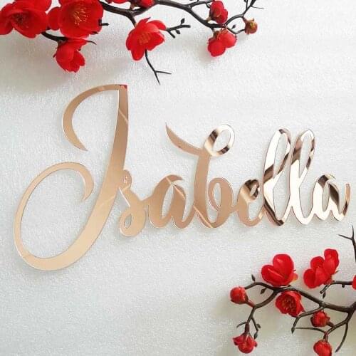 Personalized Name Wedding Birthday Signs Wood Acrylic Cut Custom Name Photobooth Props Wedding Party Gifts Name Setting Supplies