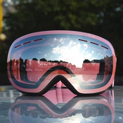 Anti-fog Ski Goggles UV400 Protection Snowboard Eyewear Snow Snowmobile Man Women Skiing Outdoor Sport Mask Glasses