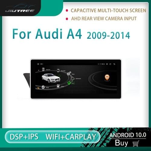 HD Screen Android System DVD Multimedia Player Car GPS Navigation for AUDI A4 2009-2014 Head Unit