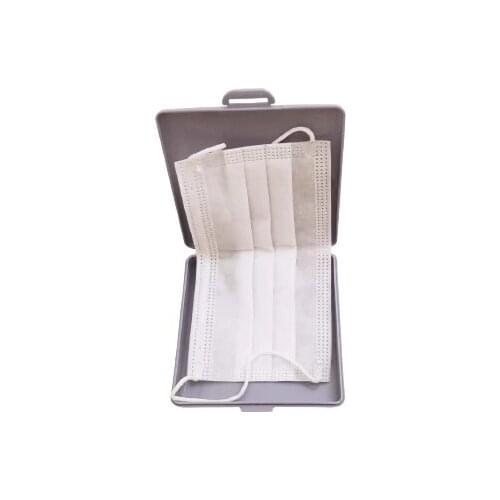 Modern Sina Medical Mask Storage Box Small Blue 3 Pcs
