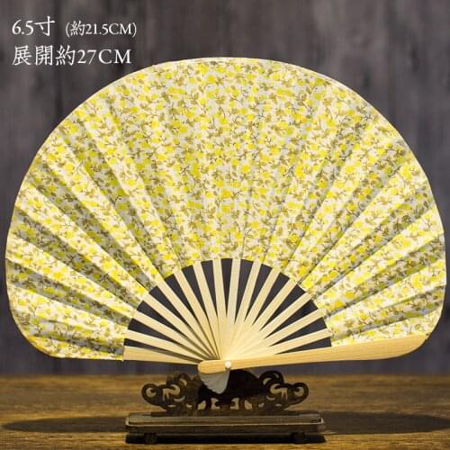 Antique old Chang door fan fan hanfu folding fan fan hanfu Chinese female fan ancient folding fan fan in summer