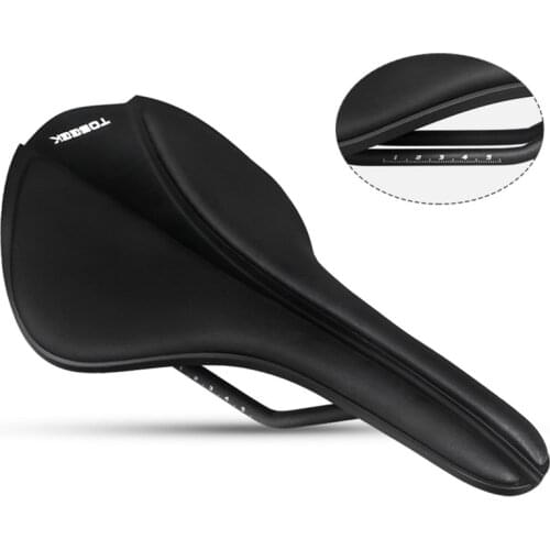 MTB Road Bike Comfort Wide Bicycle Seat Carbon Fiber 220g Bike Saddle Bicycle Saddle Seat Cycling Saddle Seat Cushion Parts