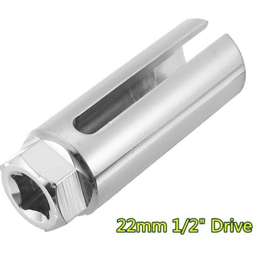 Universal 22mm 1/2" Drive Car Lambda Oxygen Sensor Socket Wrench Removal Installation Tool