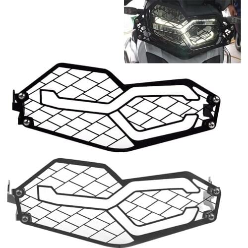 Bike GP for BMW F750GS F850GS 2018-ON Headlight Protection Stainless Steel Electro-polished/ black /transparent /Grille mesh