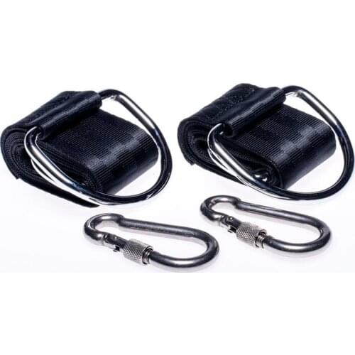 High strength polyester swing strap Tied rope Hammock straps Widened webbing with hook