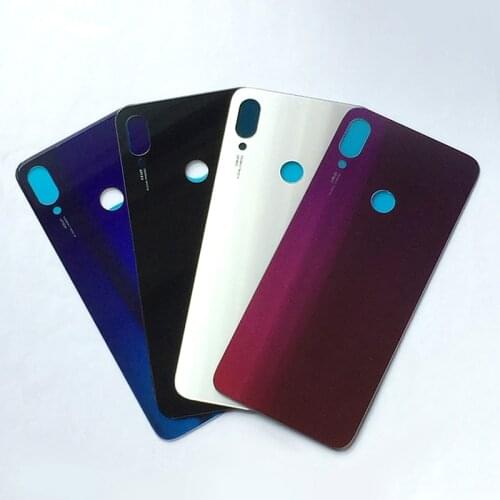 Back Battery Cover For Xiaomi Redmi Note 7/ Note 7 Pro Back Housing Glass Cover Case For Redmi Note 7 Rear Door Cover