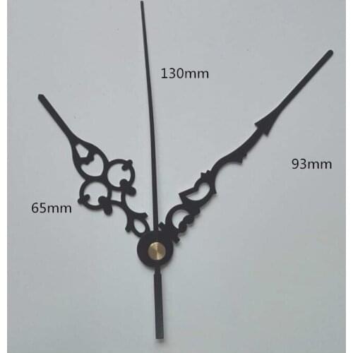 28mm shaft DIY Clock Mechanism Parts Modern Hanging Black Quartz Watch Wall Clock Movement Simple stylish design Wall Clock