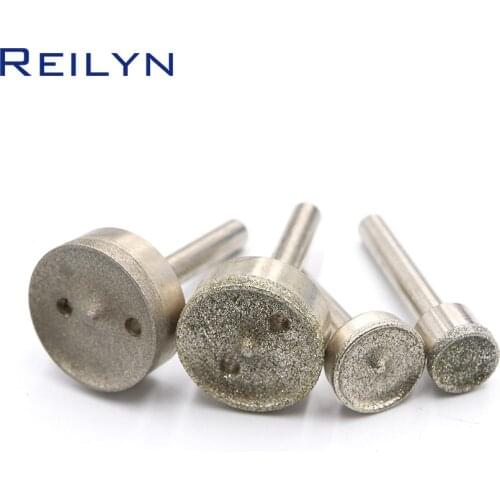 1 pc Emery diamond Grinding burr diamond bit dremel abrasives for jade grinding dremel tools polishing die grinder for dremel