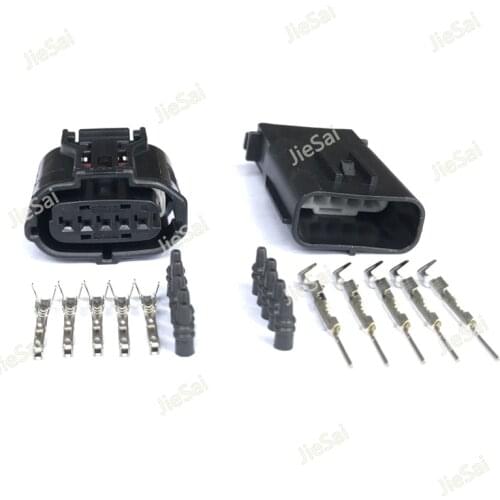 5 Pin 12292 6189-1046 Female And Male TS Series MAF Sensor Connector Air Flow Meter Plug For Sumitomo Toyota