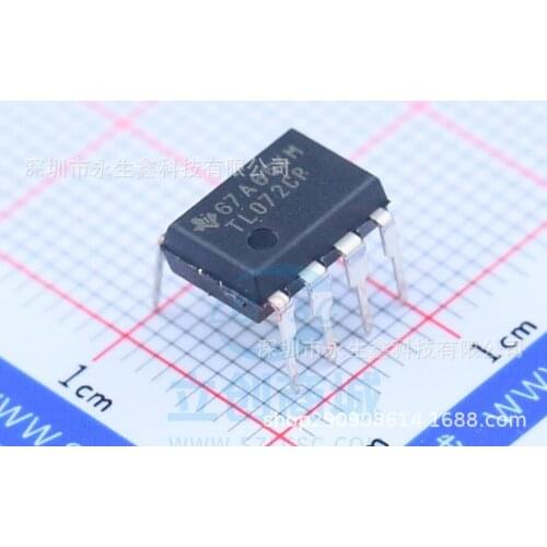 5/PCS Original Tl072cn Tl072cp Direct Plug Dip-8 Dual Operational Amplifier Chip