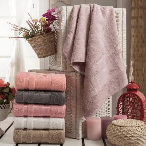 50x90 Cm Bamboo Luxury Thick Absorbent Coral Velvet Bath Towel Adult Soft Microfiber Fabric Bathroom Towel Sets