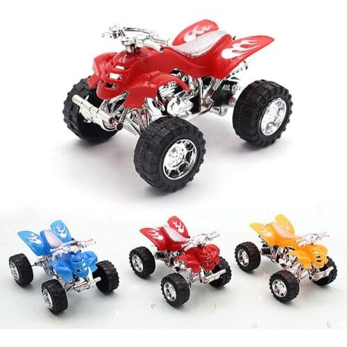 Children Simulation Beach Motorcycle Model Toy Car Pull Back Diecast Racing Vehicle Toys For Kids Boys Sensory Perceptions