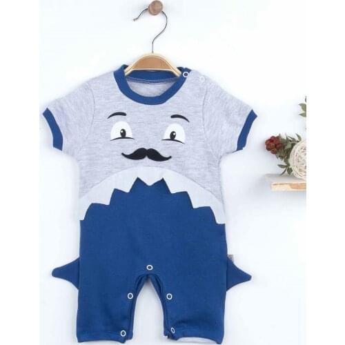 Navy Blue Baby Boy Rompers Sea Summer Fashion 2021 New Season Style Babies Clothes Outfit Cotton Comfortable Underwear for Boys Baby