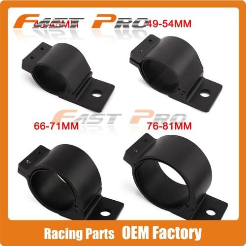 Motorcycle Universal 40-45mm 49-54mm 66-71mm 76-81mm Shock absorption Led Light Lamp Bracket Holder Clamp Drit Bike