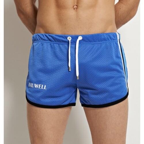 Mens Solid Mesh Shorts Men workout clothing gym jogger Homme Slip pantalones corto hombre short Pants compression shorts fitness