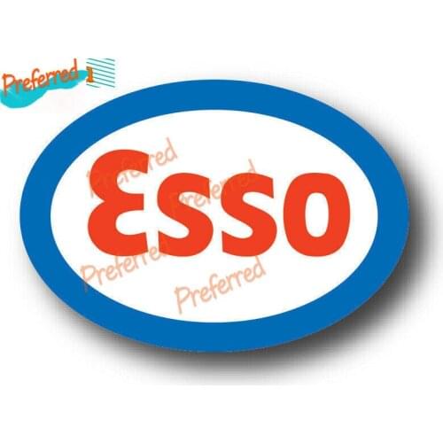 Creative ESSO GASOLINE LOGO VINYL Car STICKER TRUCK WINDOW BUMPER WALL CAR Tuning Laptop Trunk High Quality
