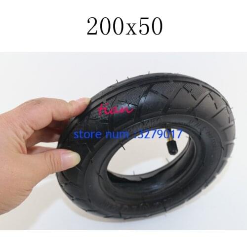 1pcs Good quality Tires Feng Yuan 200x50 Tire with inner tires for 8'' Electric Scooters 200*50 Solid Tyre motor