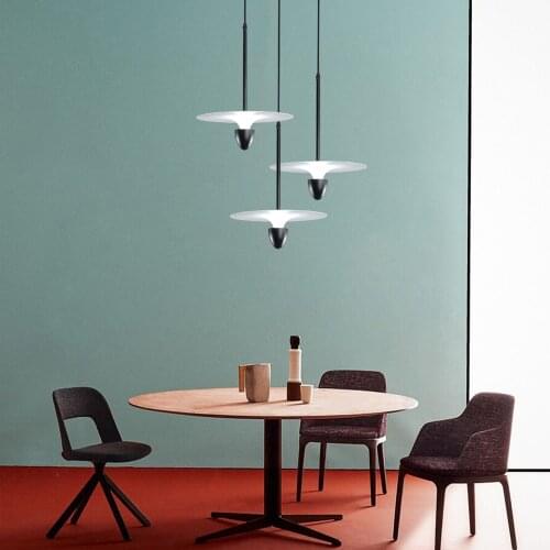 Modern LED Restaurant Pendant Lights Simple Bar Lamps Living Room Hanglamp Bedroom Bedside Designer Lights Fixtures Home Decor