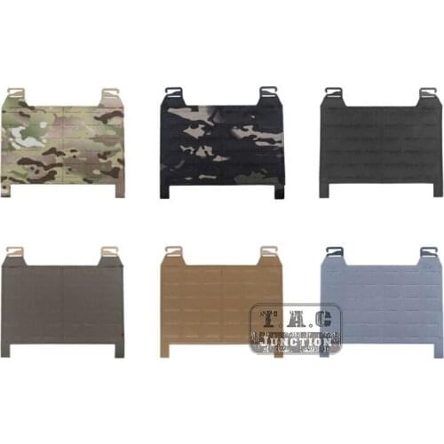 Tactical Rapid Attach/detach MOLLE Front Panel Laser Cut Flap G-Hook Placard For Plate Carrier Slickster Chest Rig FCPC