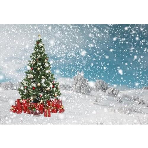 Snowflakes sky photo backgrounds vinyl outdoor kid portrait photography backdrop for photo studio accessories fotografia LV-2373