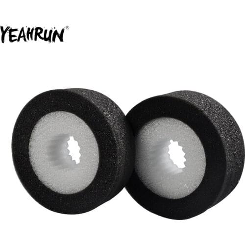 YEAHRUN Insert Inlay Double Layer Sponge Dual Foam For 2.2inch Wheel Tires 1/10 RC Crawler Car Axial Wraith 90018