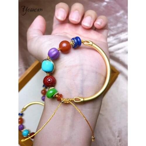 Yesucan Golden Bracelets