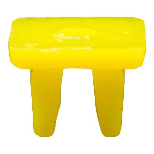 Yellow Screw Grommet Nut Dashboard Headlight Grille Fixing Retainer Clip car styling