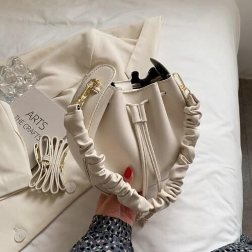 High Quality Leather Womens Handbag New Summer Luxury Fashion Crossbody Shoulder Bags for Women 2021 Small Cute Cloud Bag