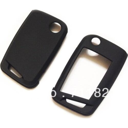 Hard Plastic Remote Key Cover Black For Volkswagen For VW Golf MK7