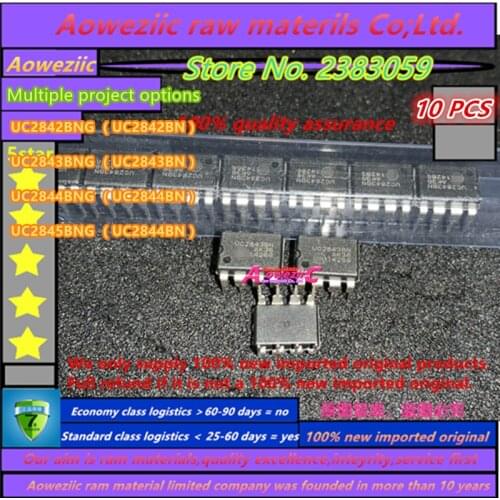 100% new imported original UC2842BNG UC2842BN UC2843BNG UC2843BN UC2844BNG UC2844BN UC2845BNG UC2845BN DIP-8 Power chip