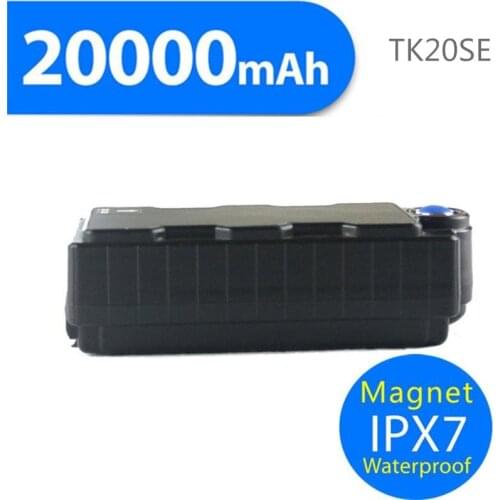 Car GSM GPRS GPS Tracker For Car TK20SE Magnetic GPS Locator 20000mAh Long Battery Life Waterproof Free APP Web GPRS Tracking
