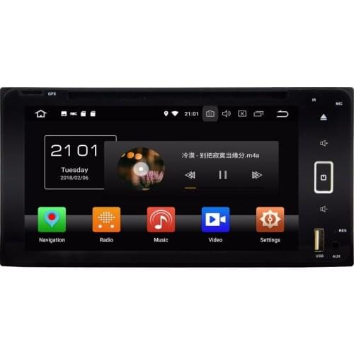 6.95" 2 Din Android 9.0 Car Multimedia Player For Toyota RAV4 Corolla Hilux 2006-2010 Car DVD Player 8 Core Radio Stereo DSP GPS