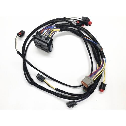 Fast Free shipping ! Cat excavator 345D C13 motor Wire Harness -345D (C13) excavator engine wire line -cat 345D wiring harness