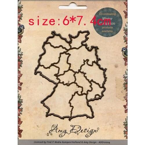 CH 2020 New Arrival Germany Stencil Metal Cutting Dies For Scrapbooking Practice Hands-on DIY Album Card Craft Decoration