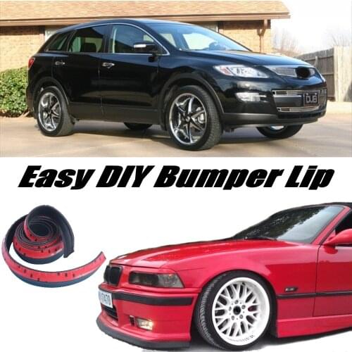 NOVOVISU For Mazda CX-9 CX 9 CX9 Bumper Lip / Front Spoiler Deflector For Car View Tuning / Body Kit / Strip Skirt