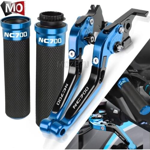 For Honda NC700 S/X NC700S NC700X NC 700 S X 700S 700X 2012-2013 Motorcycle Accessories Brake Clutch Levers Handlebar Hand Grips
