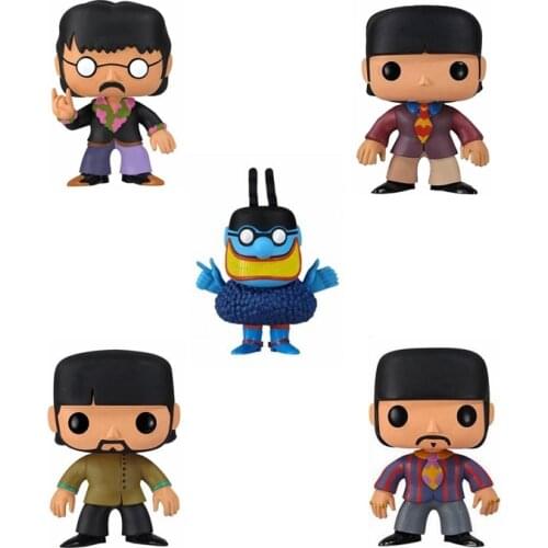 The Beatle #27 #28 #29 #30 #31 Vinyl Action Figure Dolls Collection Models for Children Toys