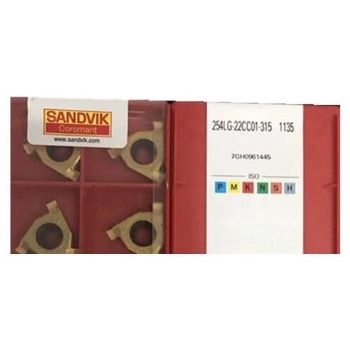 10PCS CARBIDE INSERT 254LG-22CC01-315 1135