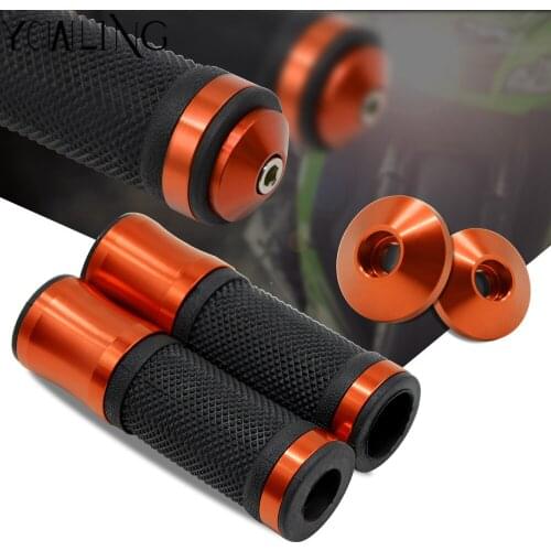 7/8''22MM motorcycle handlebar cap motocross handle bar grips ends for Yamaha Tmax 500 530 XJR 1300 RC 390 125 200