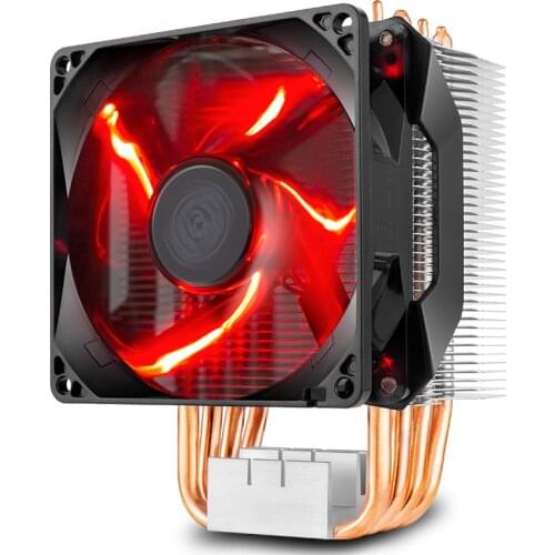 Cooler Master RR-H410-20PK-R1 T410R 4pin PWM CPU Cooler Fan 92mm LED Quiet CPU cooling radiator fan For intel LGA 115X AMD AM4